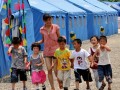 湖南人在芦山搭起帐篷幼儿园 将邀震区儿童来湘