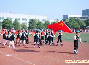 湖南株洲伟才幼儿园2013运动会