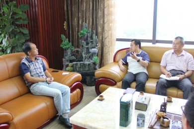 广东省城镇化发展研究会副会长一行探访伟才，商谈战略合作
