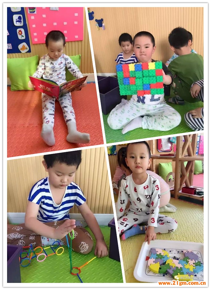 内蒙古通辽紫梦伟才幼儿园:快乐区角,快乐成长