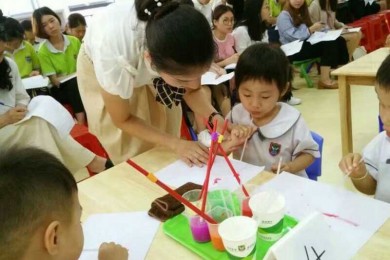2017年伟才体系《幼儿创意学习课程》轮训到惠深！