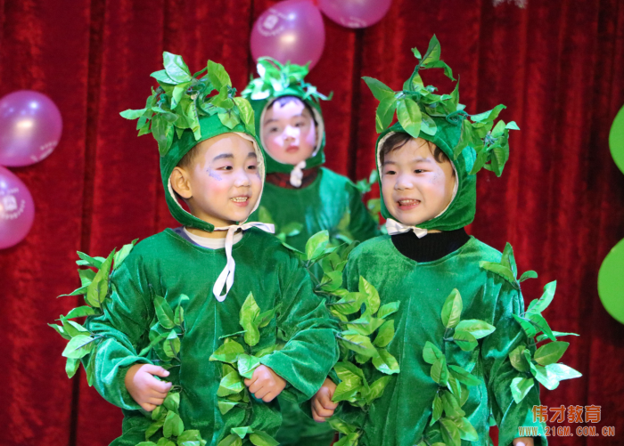 湖北仙桃和合伟才幼儿园：“迎新年，我又长大了一岁”成长见证会