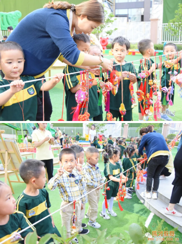 甘肃天水佳水岸伟才幼儿园端午节活动登上中国教育报！