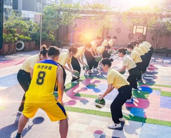 伟才体育篮球城市赛站点考察培训第一站：广西梧州市伟才幼儿园